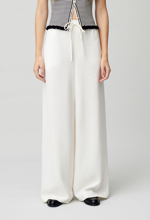 Pantalón fluido elástico