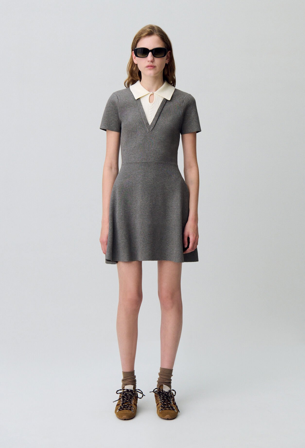 Vestido corto skater