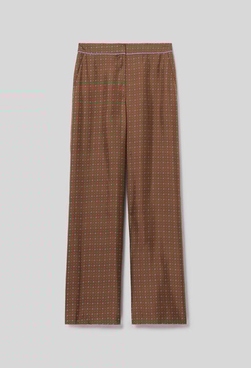 Pantalón fluido estampado