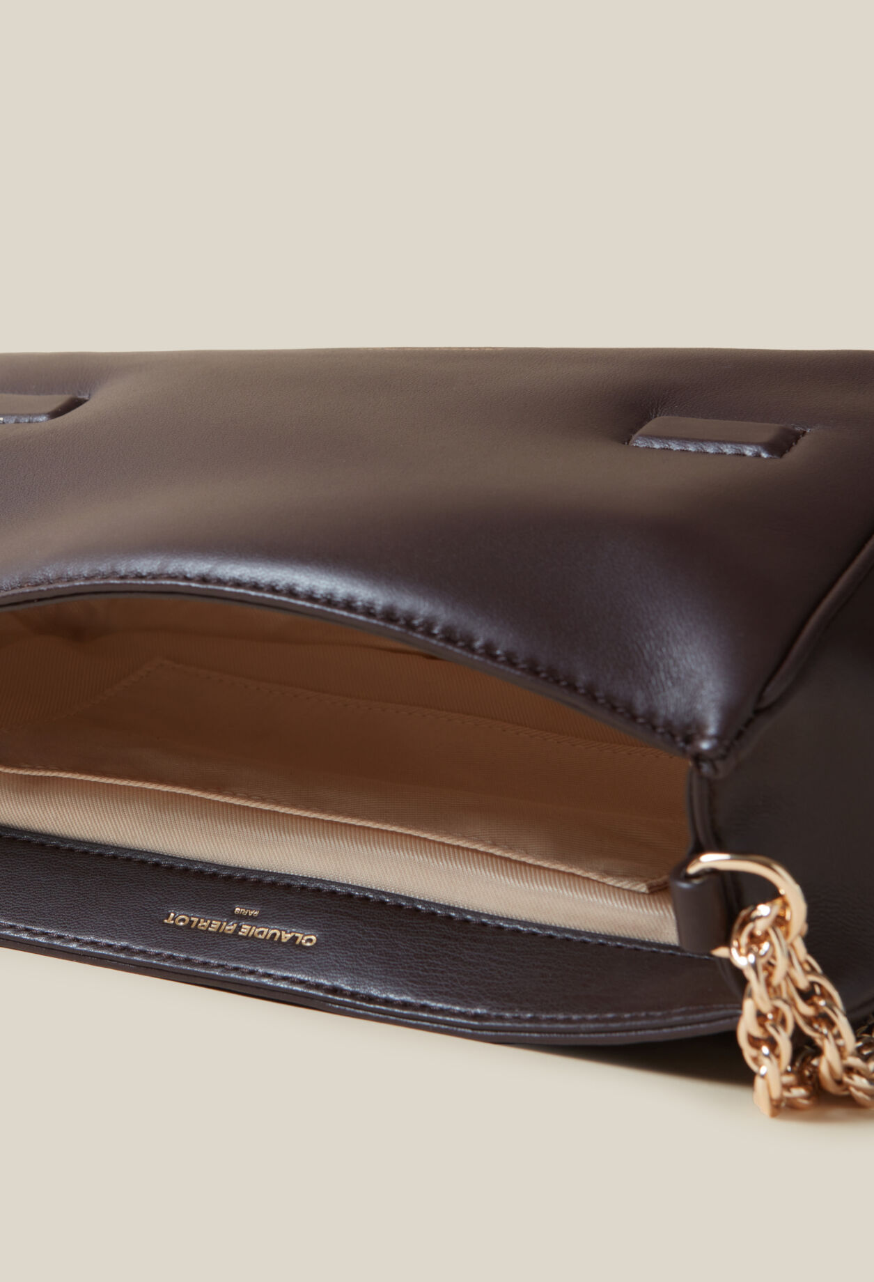 Bolso Alba de cuero acolchado