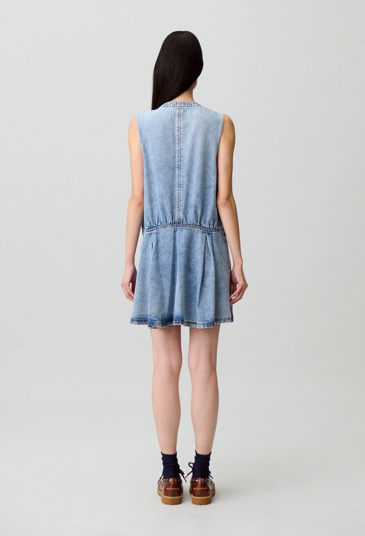 Vestido vaquero evas&eacute; deste&ntilde;ido