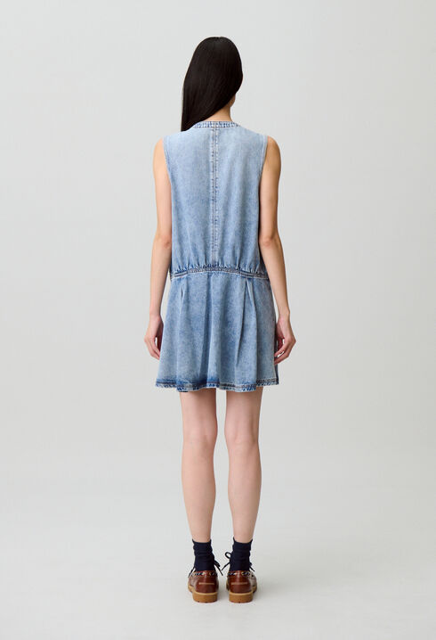 Vestido vaquero evas&eacute; deste&ntilde;ido