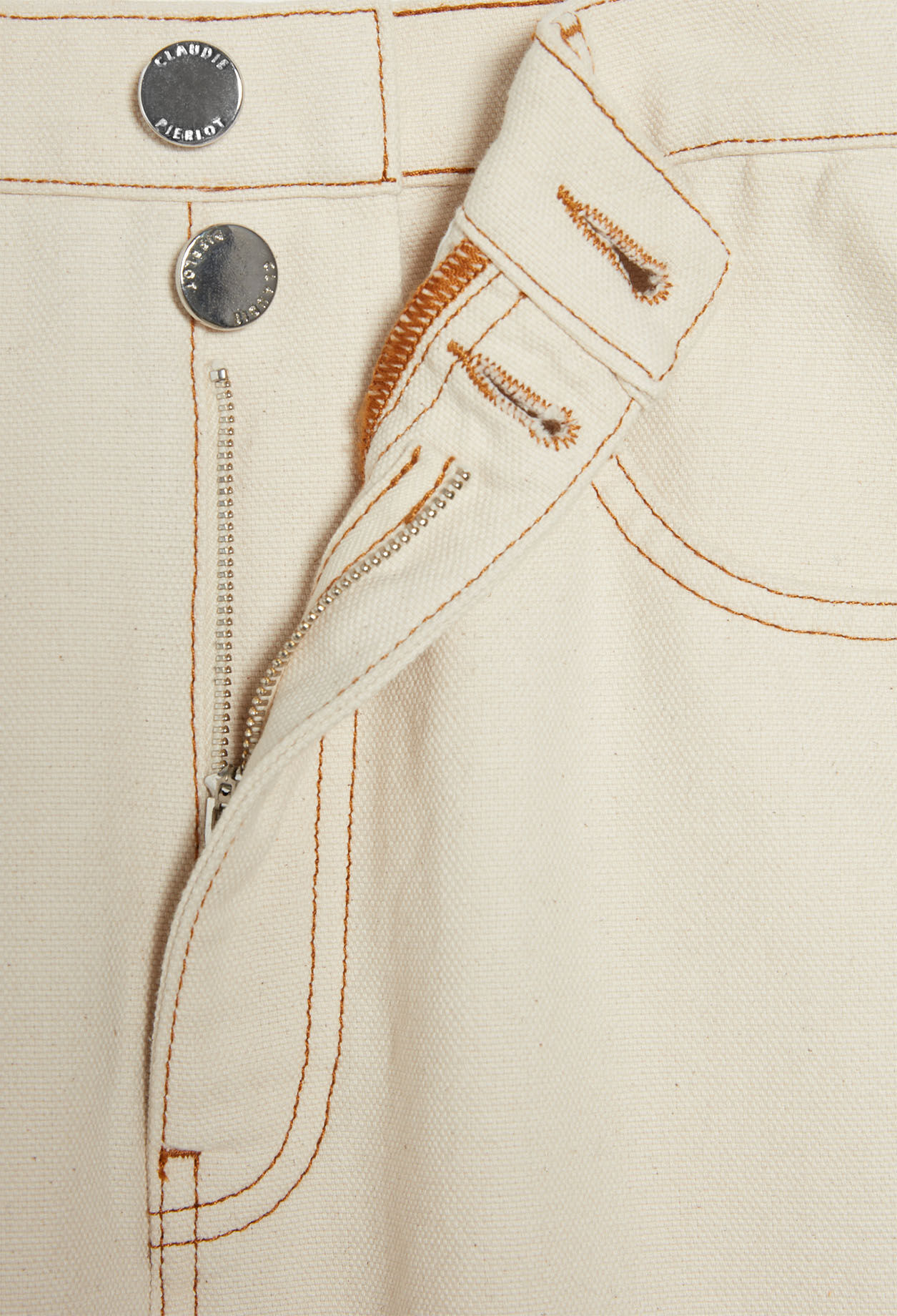 Vaquero beige de denim ecowash