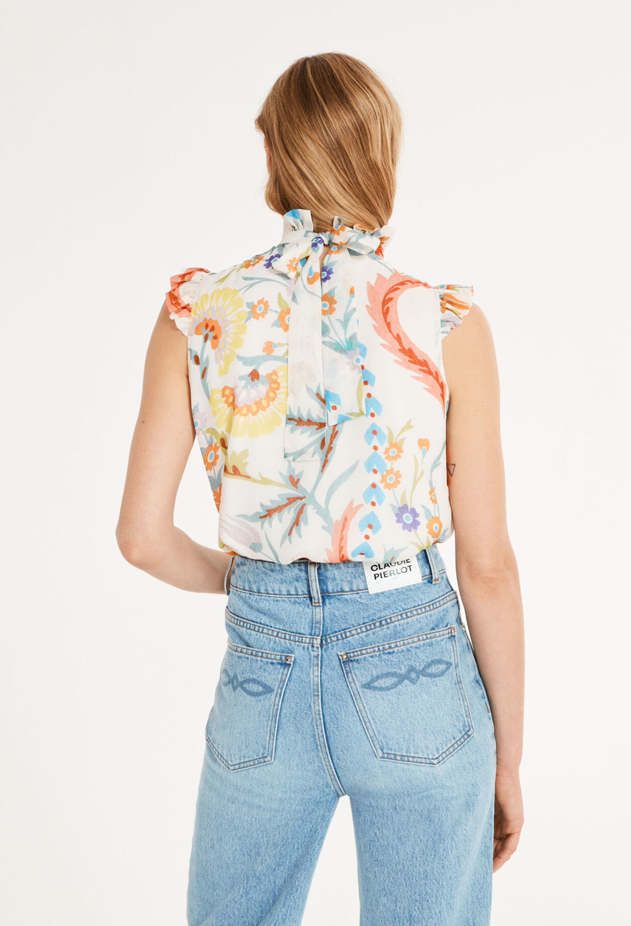Top estampado