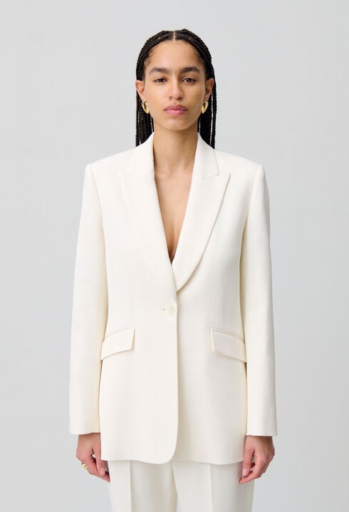 Chaqueta de traje entallada