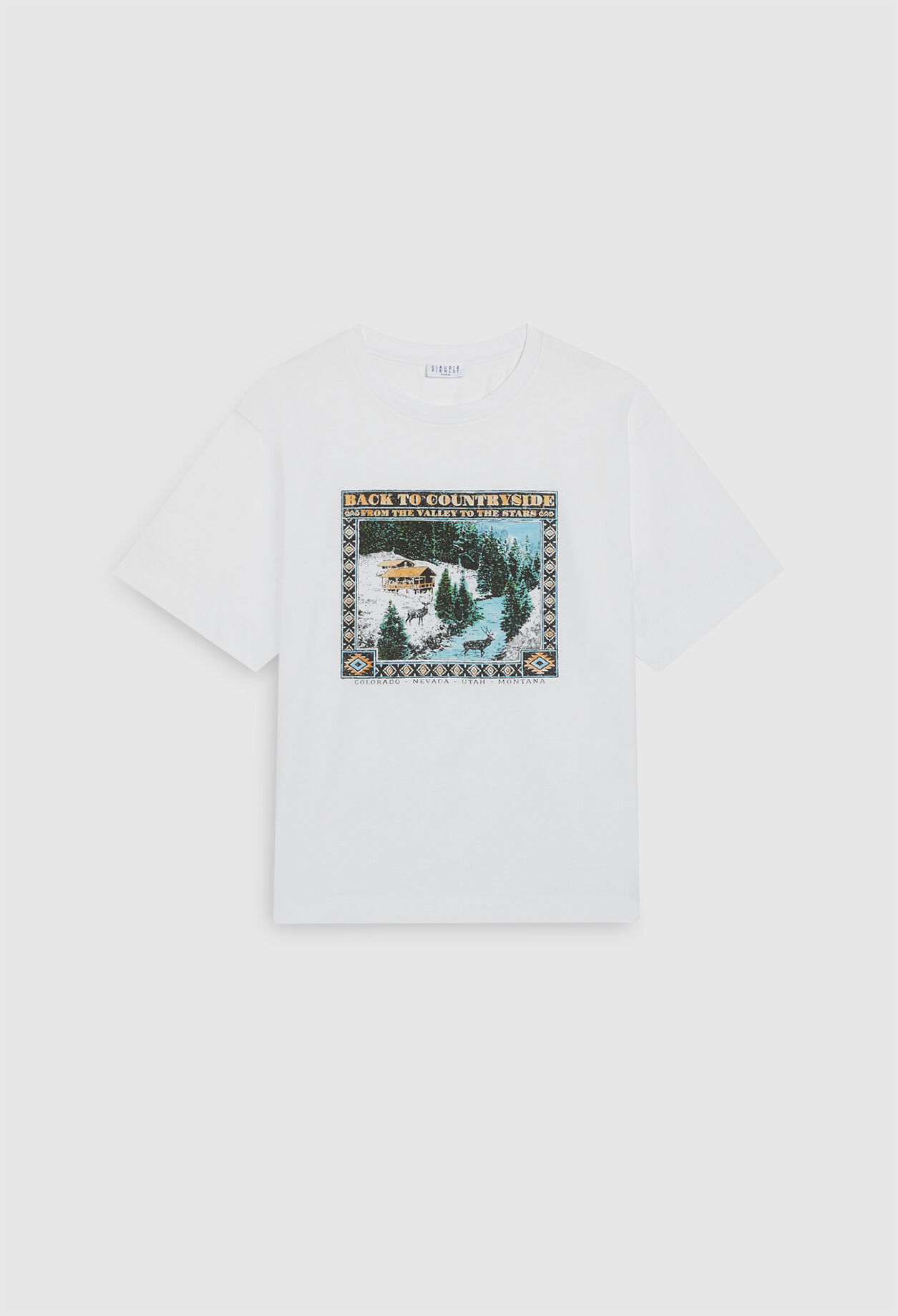 Camiseta ligeramente oversize