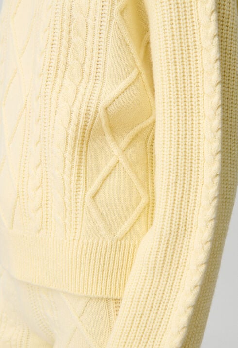 Jersey de punto jacquard oversized