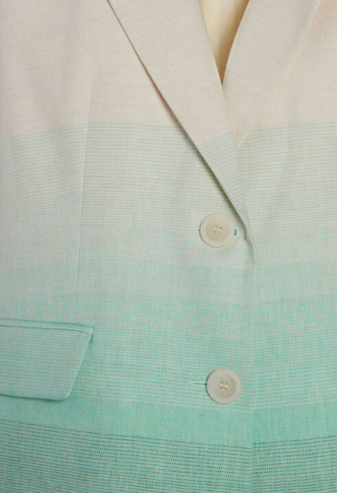 Chaqueta sastre dos tonos sin mangas