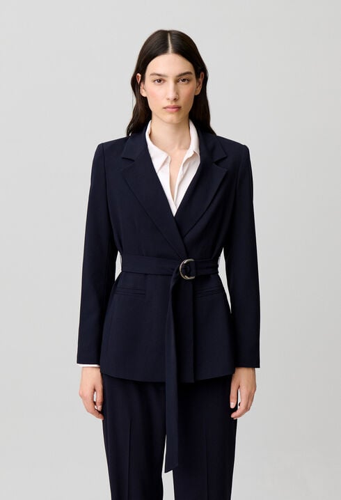 Chaqueta de sastre cruzada