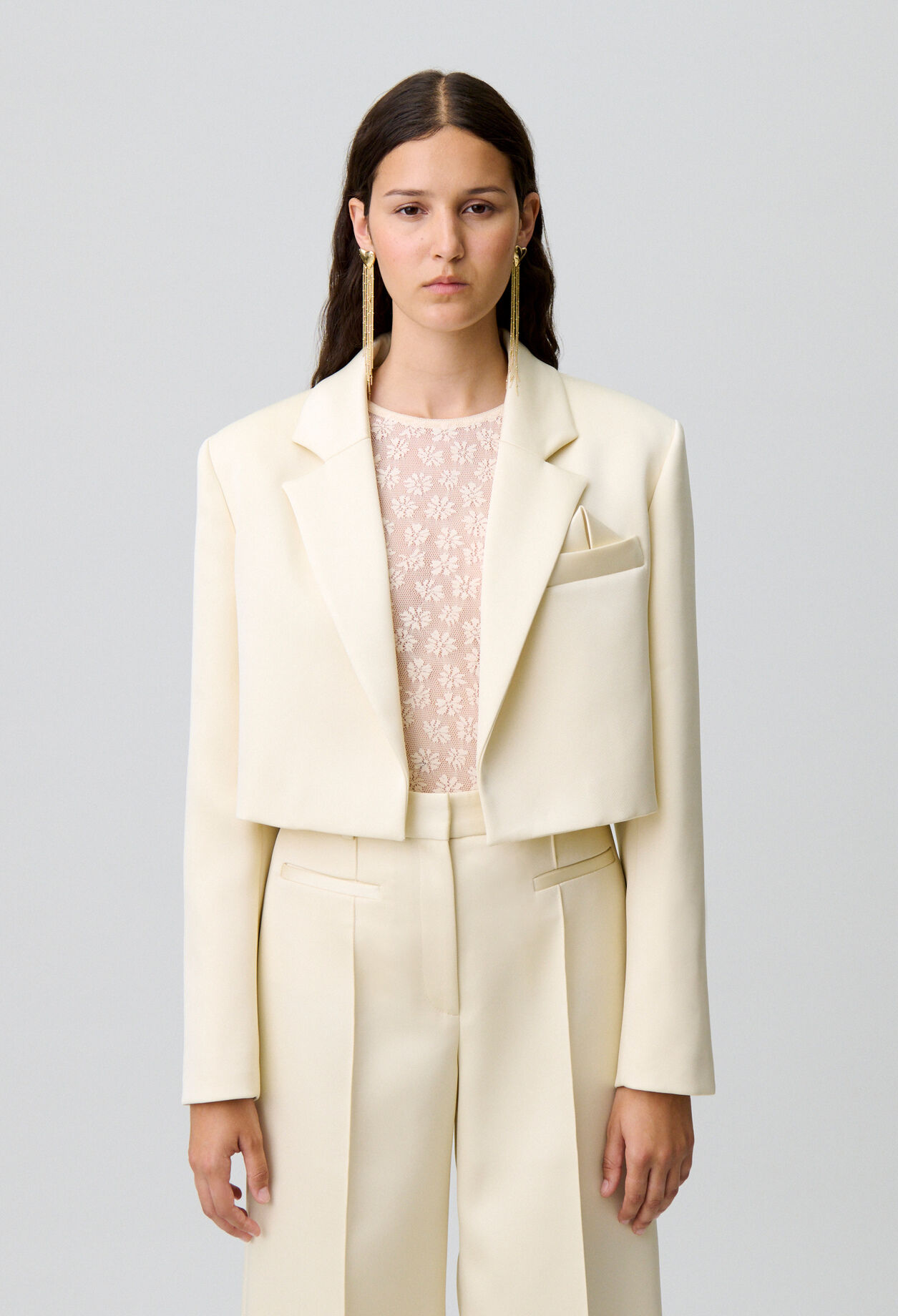 Chaqueta sastre satinada