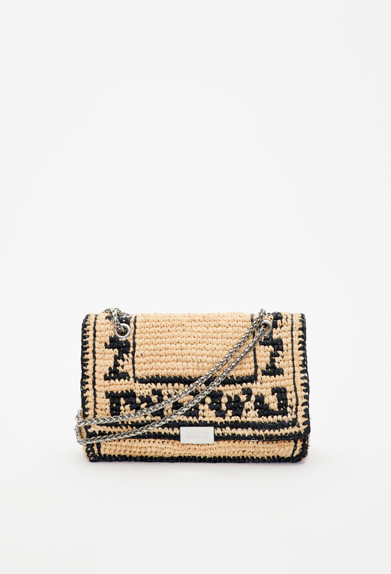 Bolso de mano con cadena