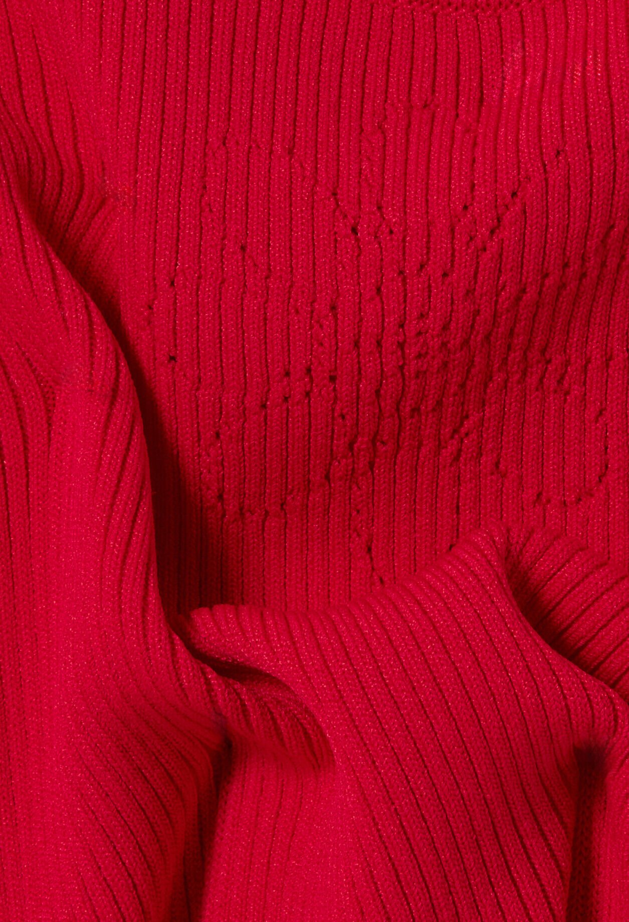 Vestido de punto con volantes