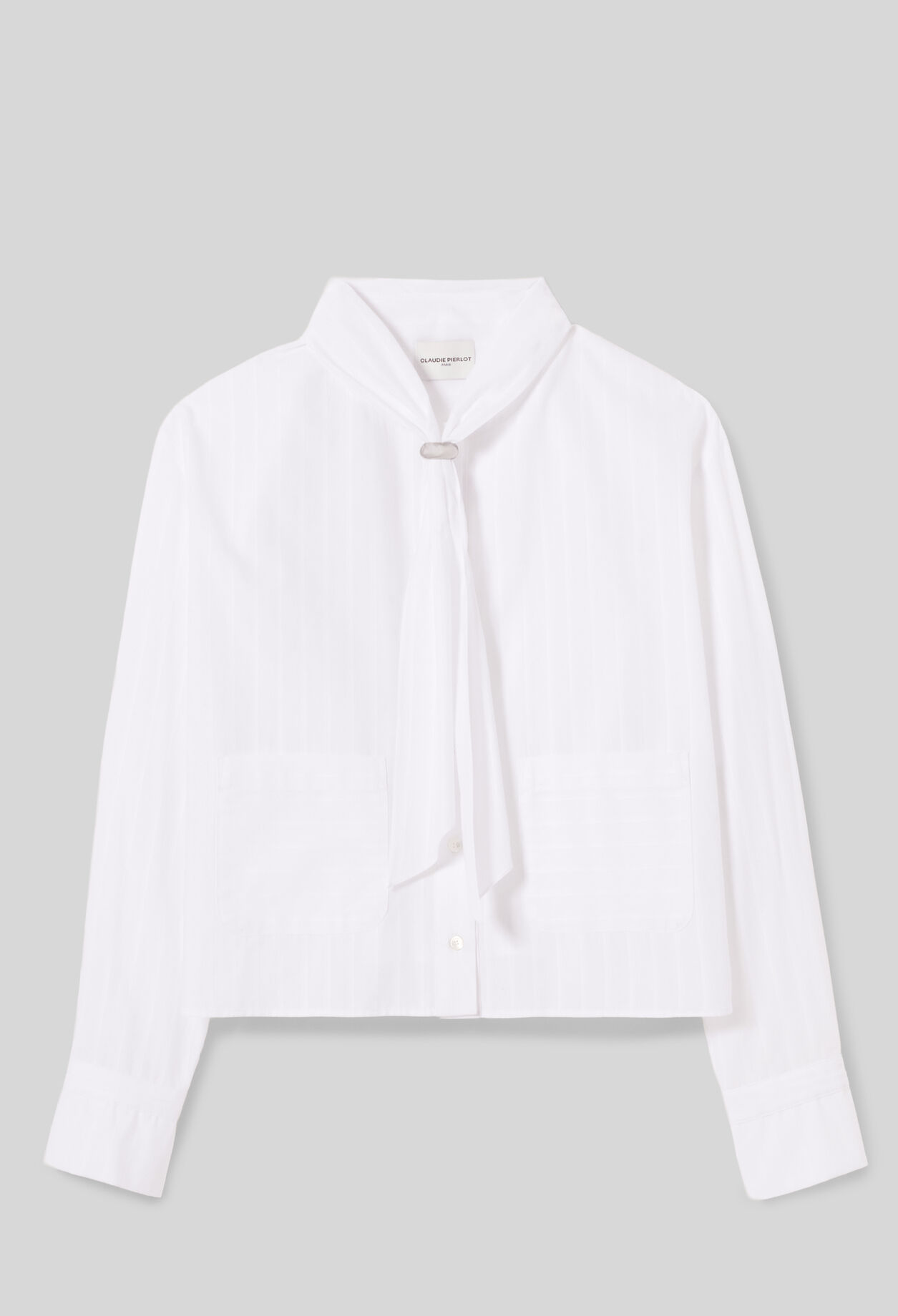 Camisa de algod&oacute;n a rayas