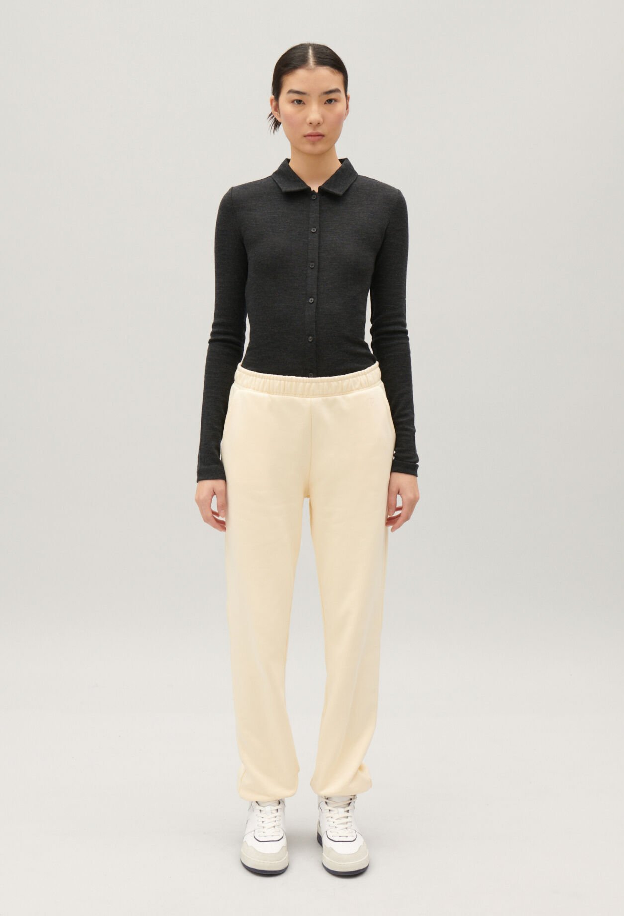 Pantalones jogging vainilla