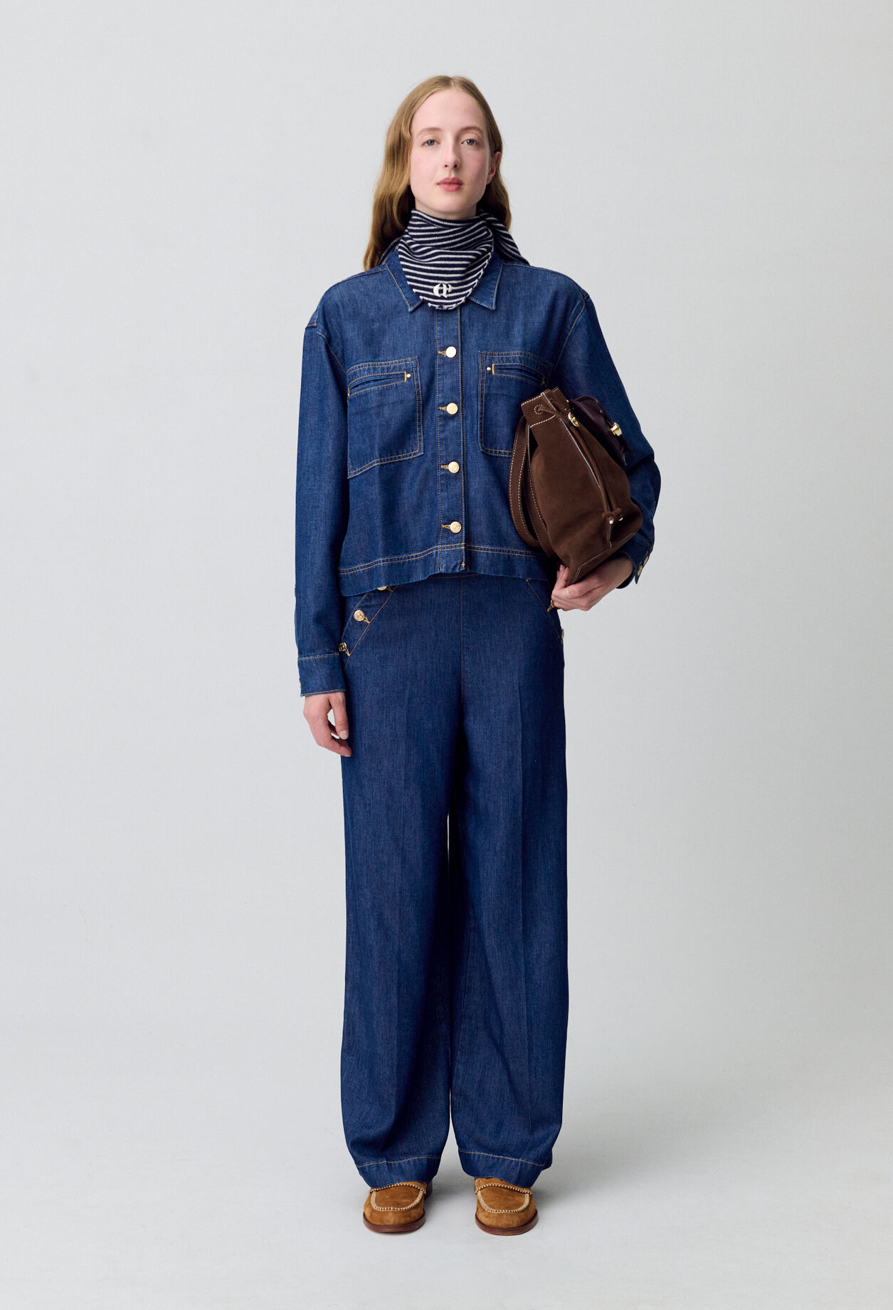 Camisa vaquera oversize
