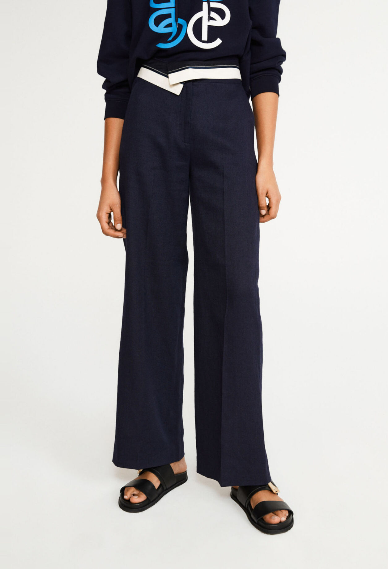 Pantalones de talle alto
