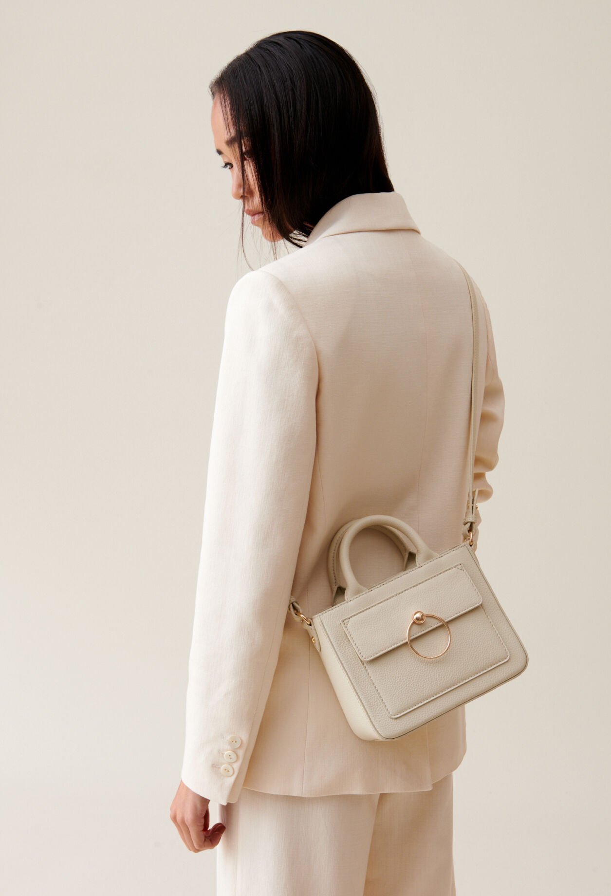 Bolso Anouck cuero granulado