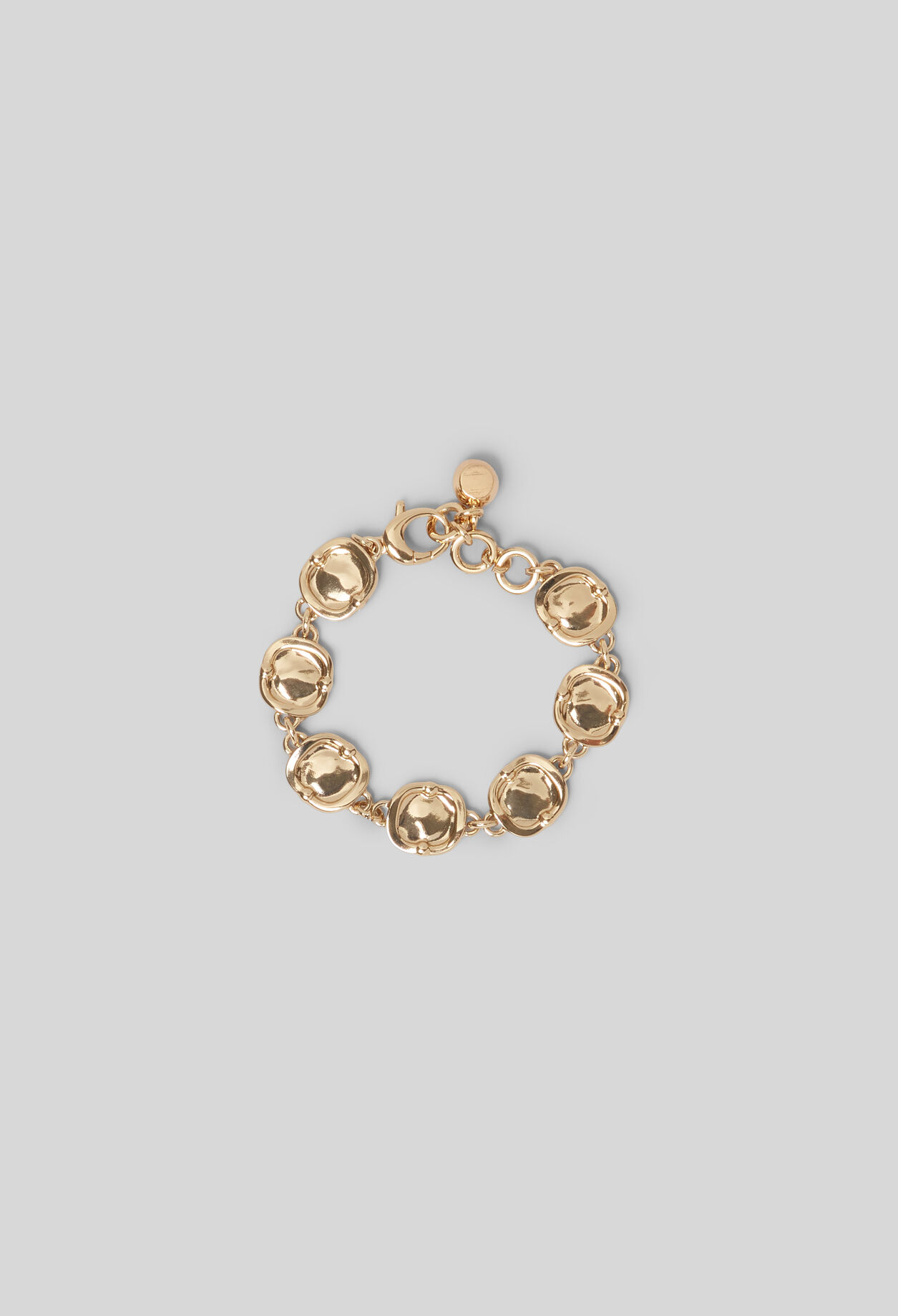 Pulsera cadena dorada