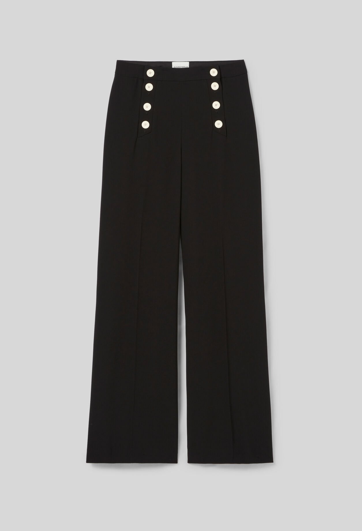 Pantalón con botones tipo pont
