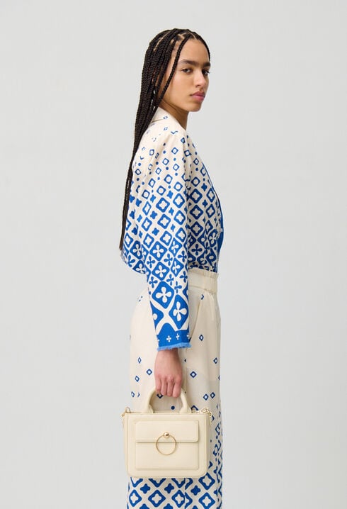 Bolso Anouck piel granulada cadena