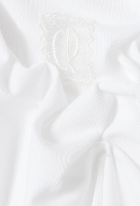 Camiseta ancha corta de algod&oacute;n