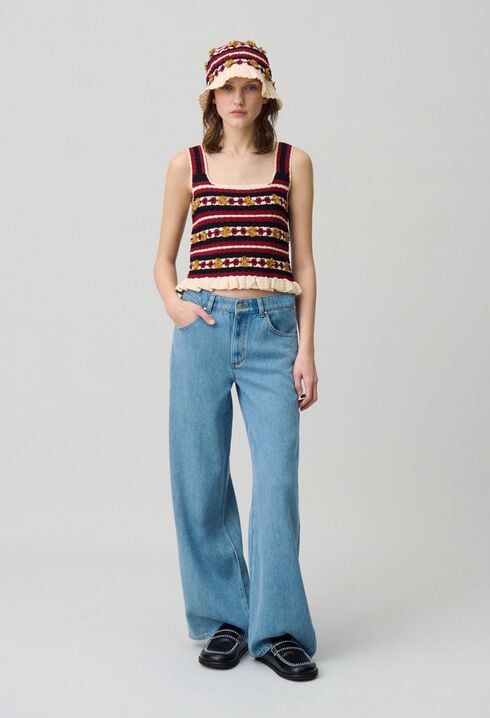 Top de crochet