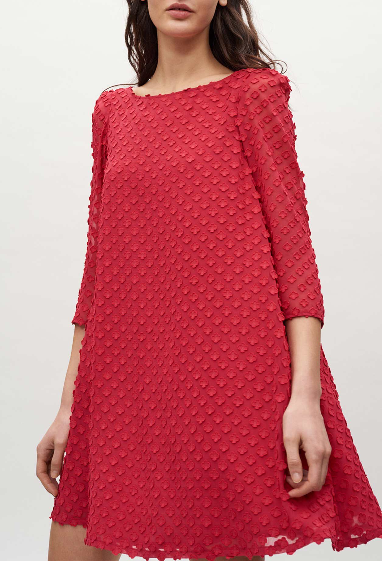 Vestido corto trapecio Vestido corto trapecio