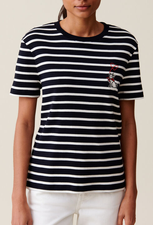 Camiseta marinera bordado Jean Toto