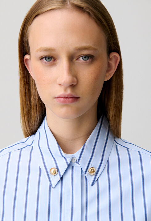 Camisa oversize a rayas