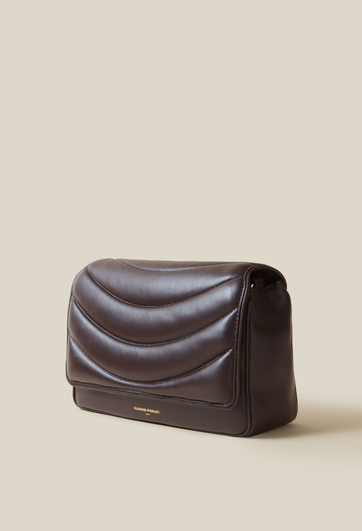 Bolso Alba de cuero acolchado