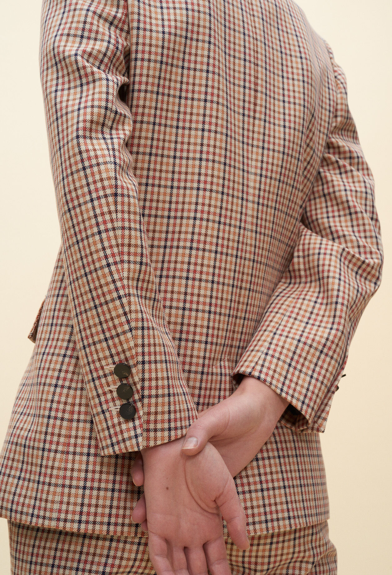 Chaqueta de cuadros Príncipe de Gales