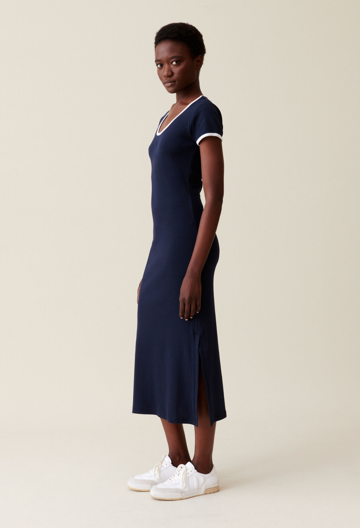 Maxivestido ceñido al cuerpo