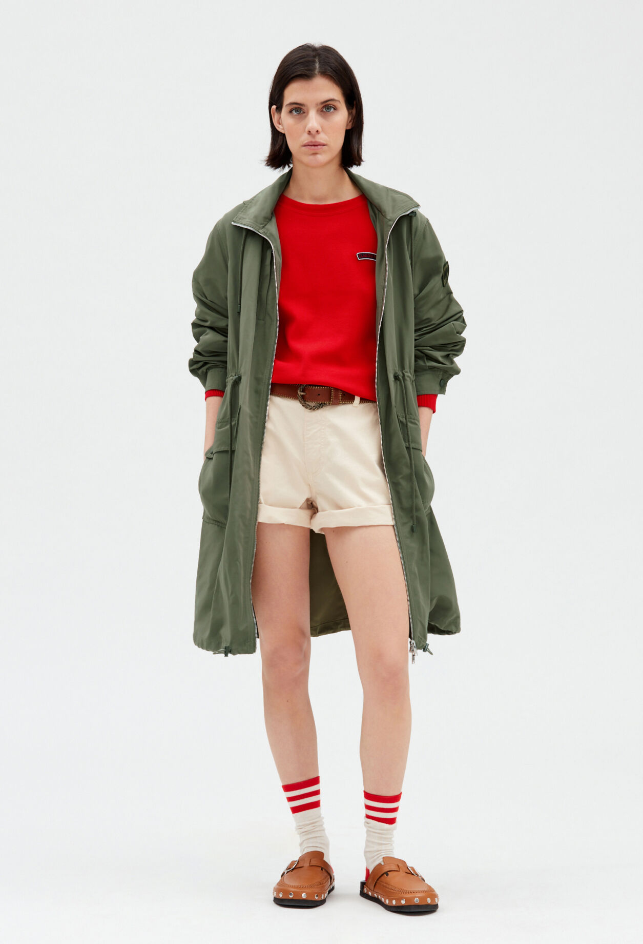 Parka caqui