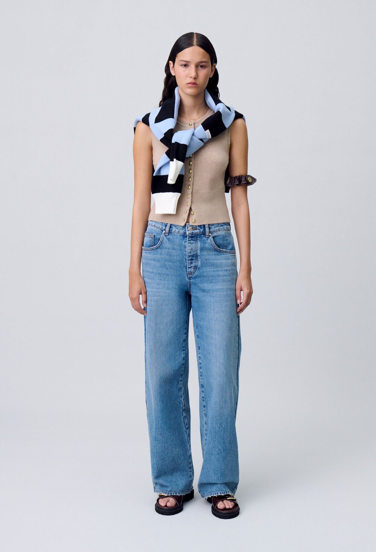 Vaqueros denim rectos