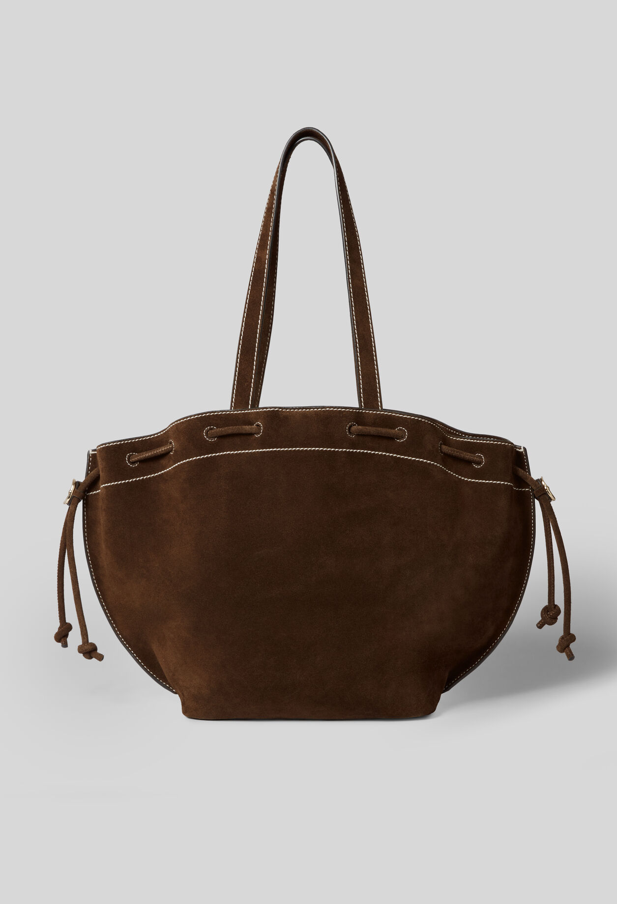Bolso Alban de cuero de ante
