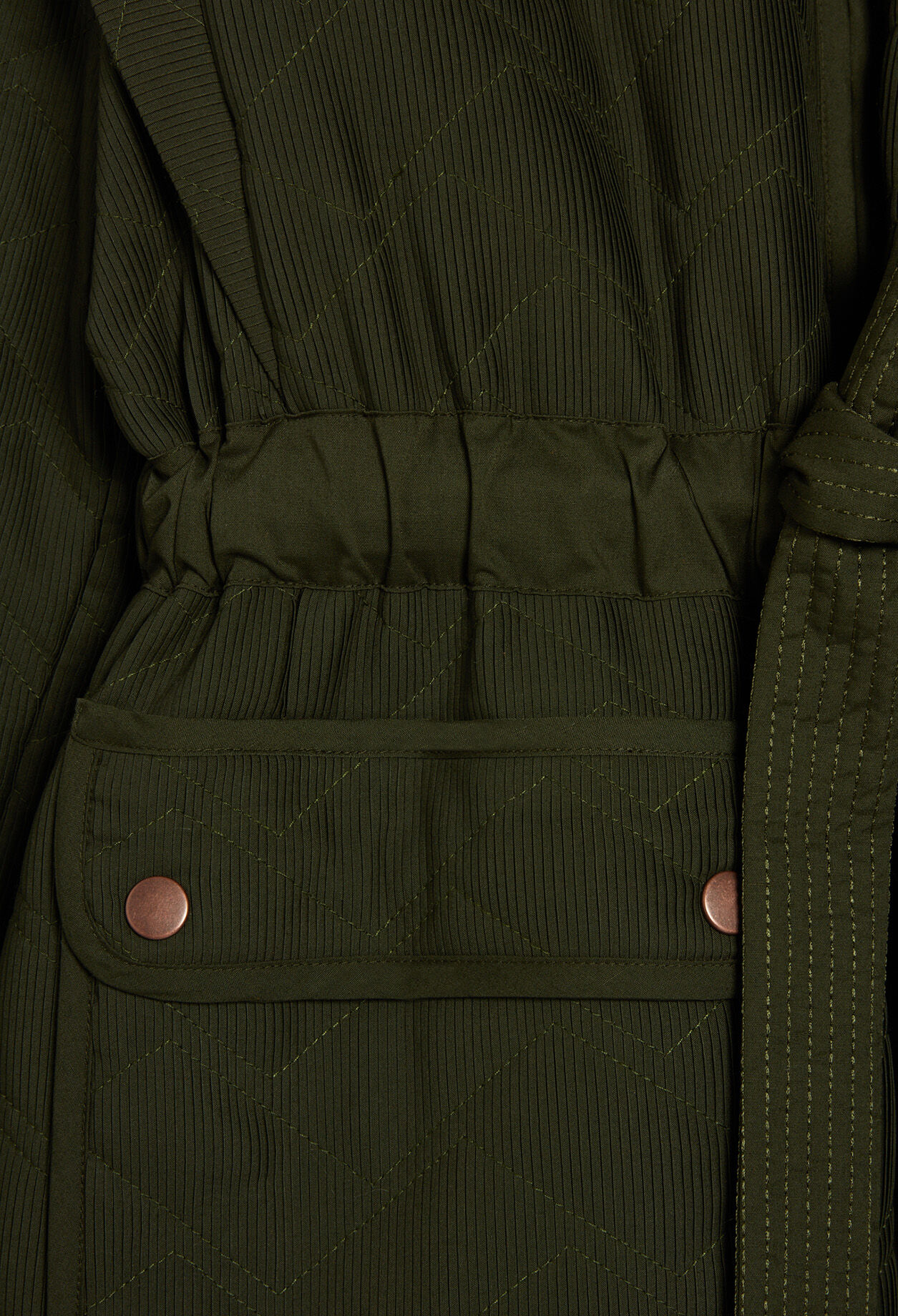 Chaqueta de poliéster reciclado
