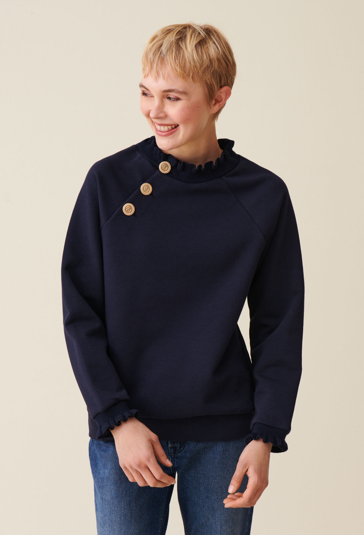 Sudadera de algodón