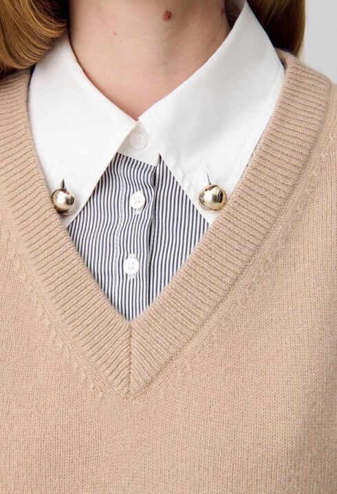 Jersey de cuello en V