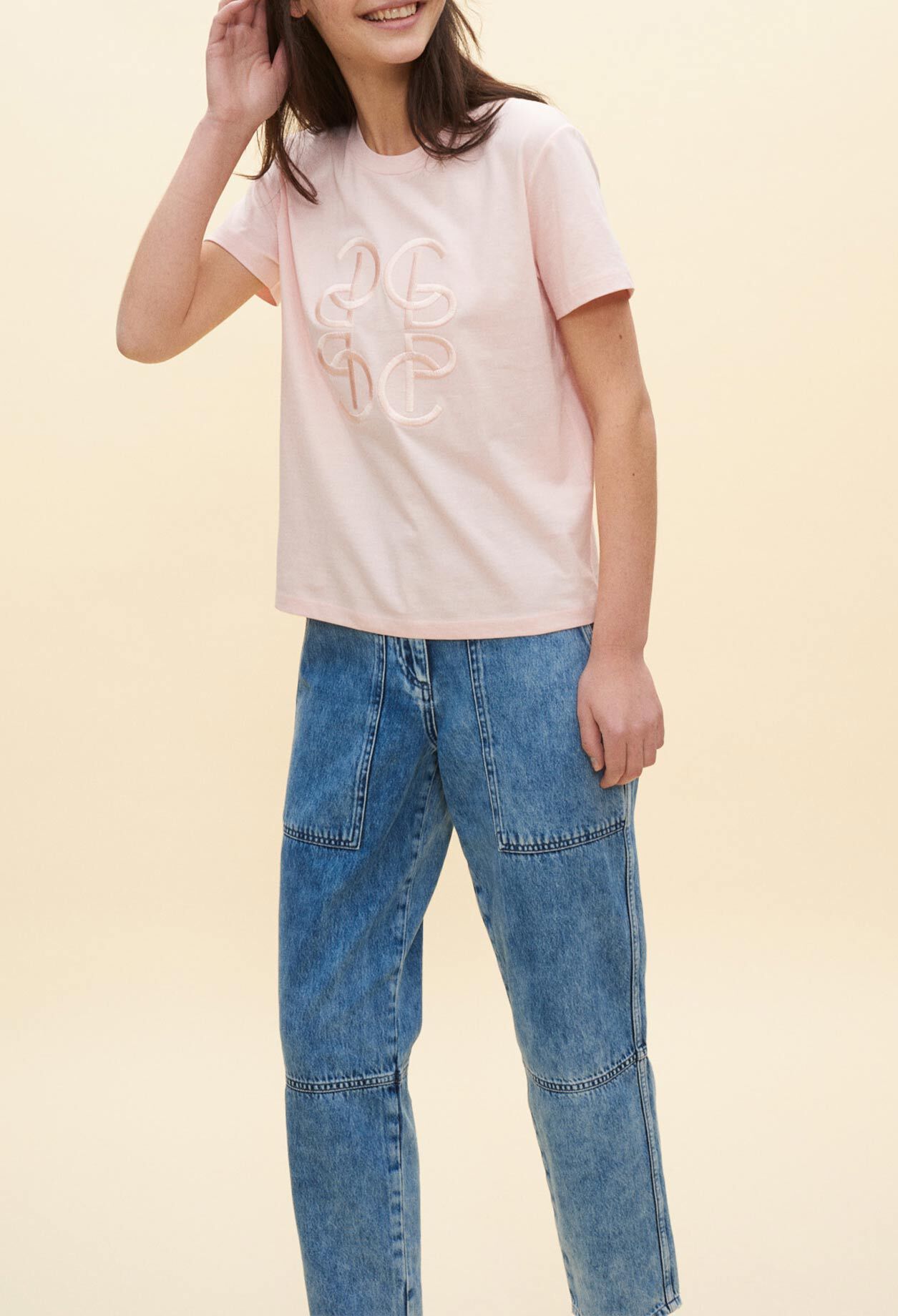 Camiseta bordada