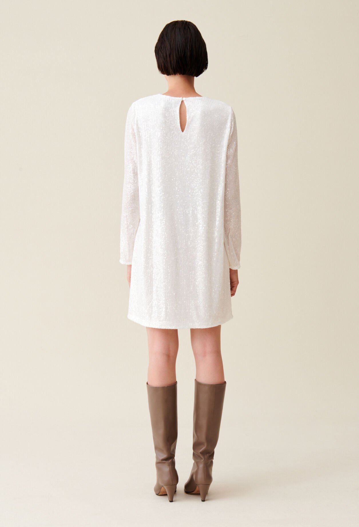 Vestido corto Rififi de lentejuelas
