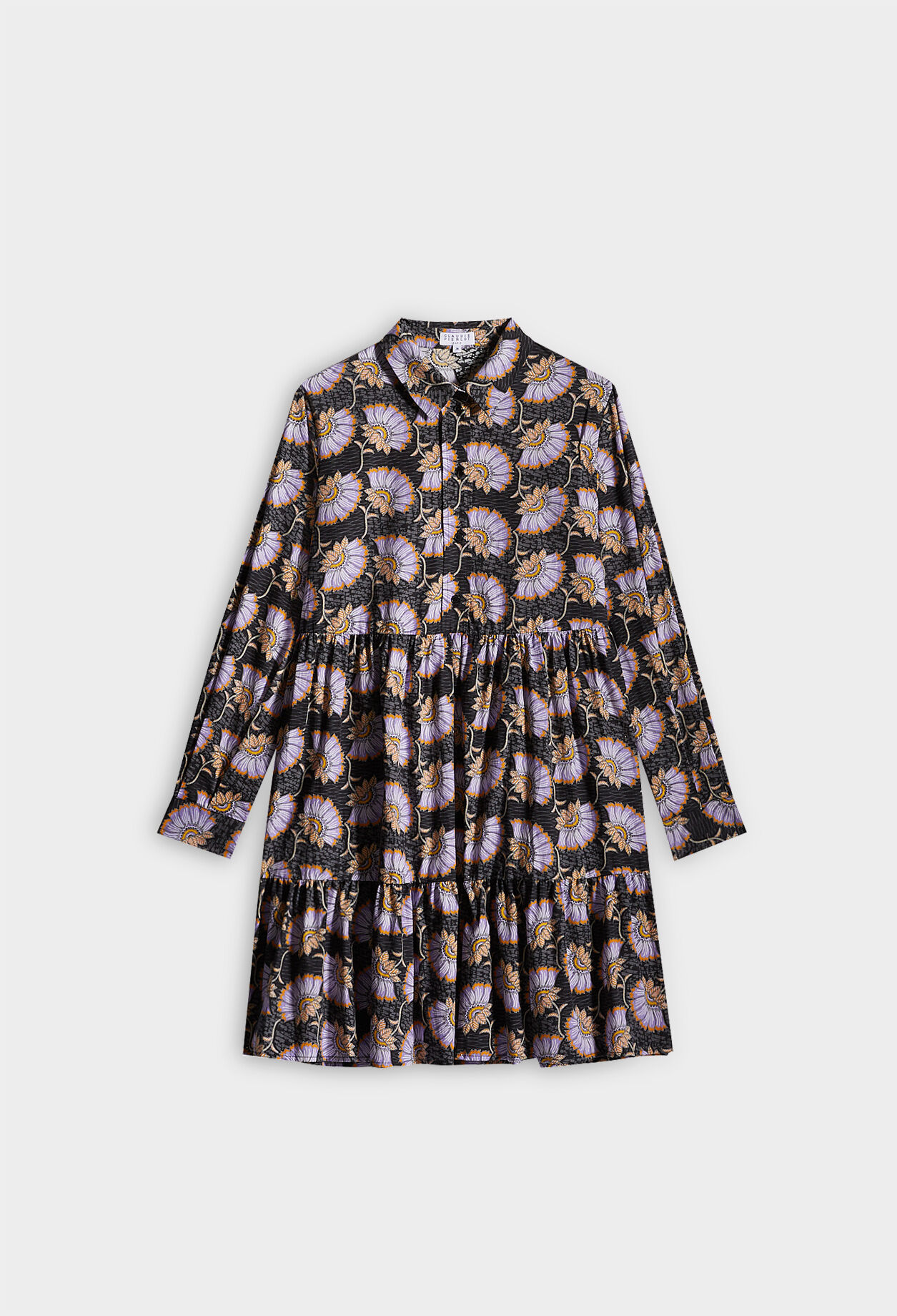 Vestido camisero de algodón bio