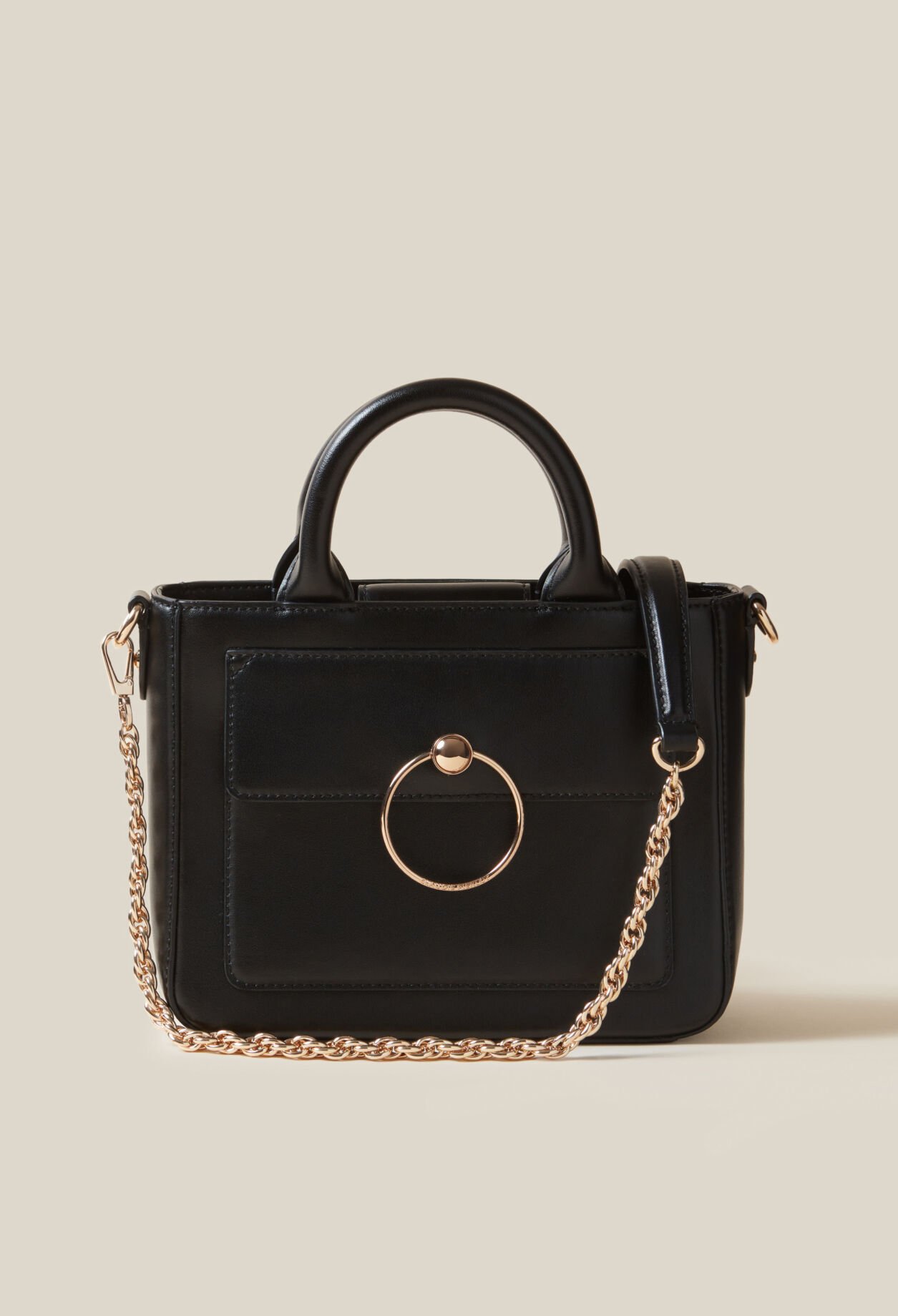Bolso Anouck piel lisa cadena