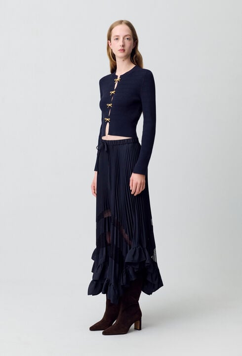 Falda midi