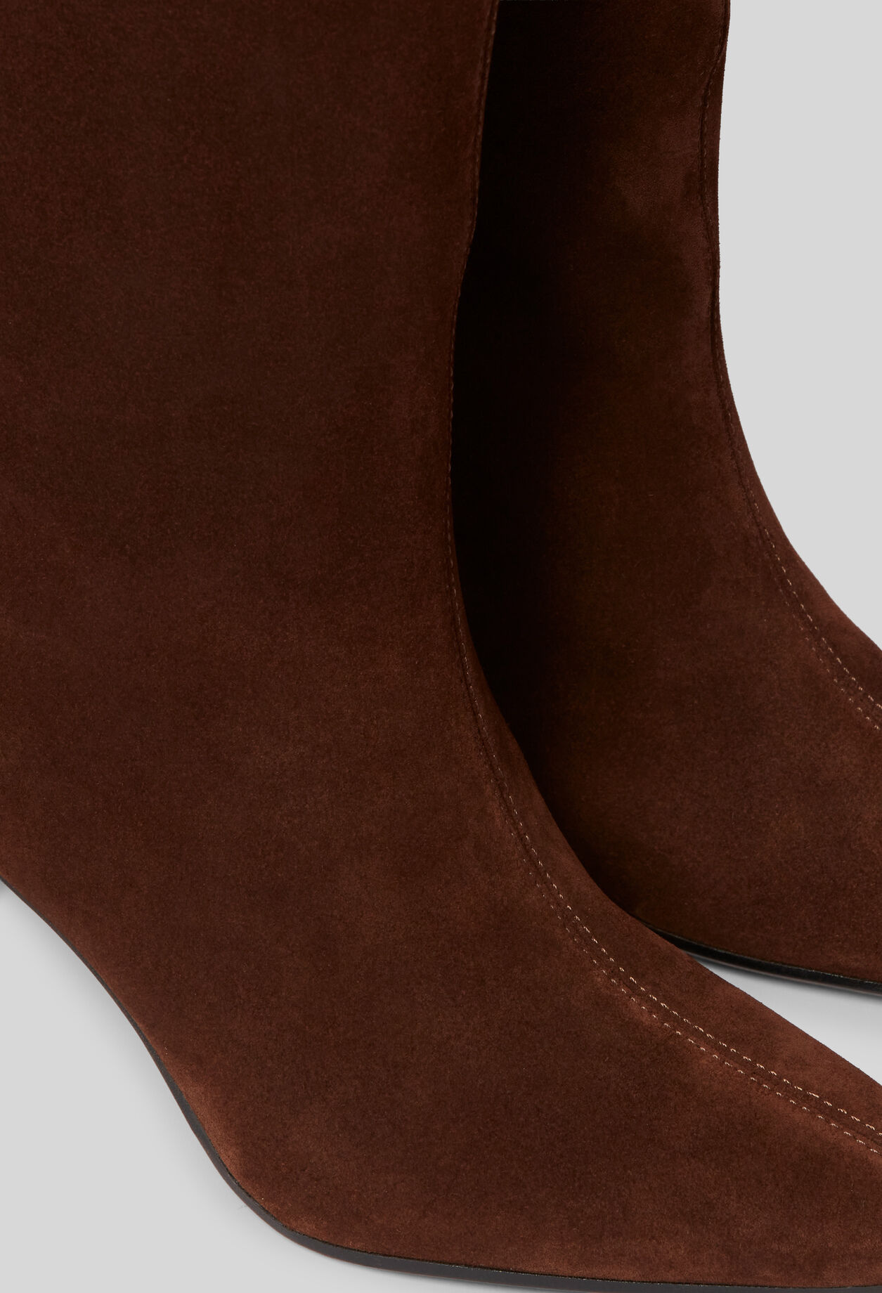 Botas de tacón de ante