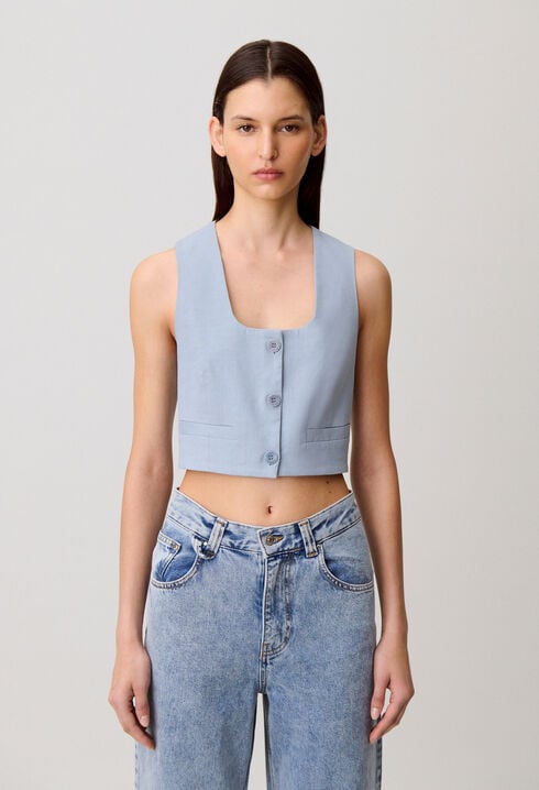 Chaqueta de sastre de lino