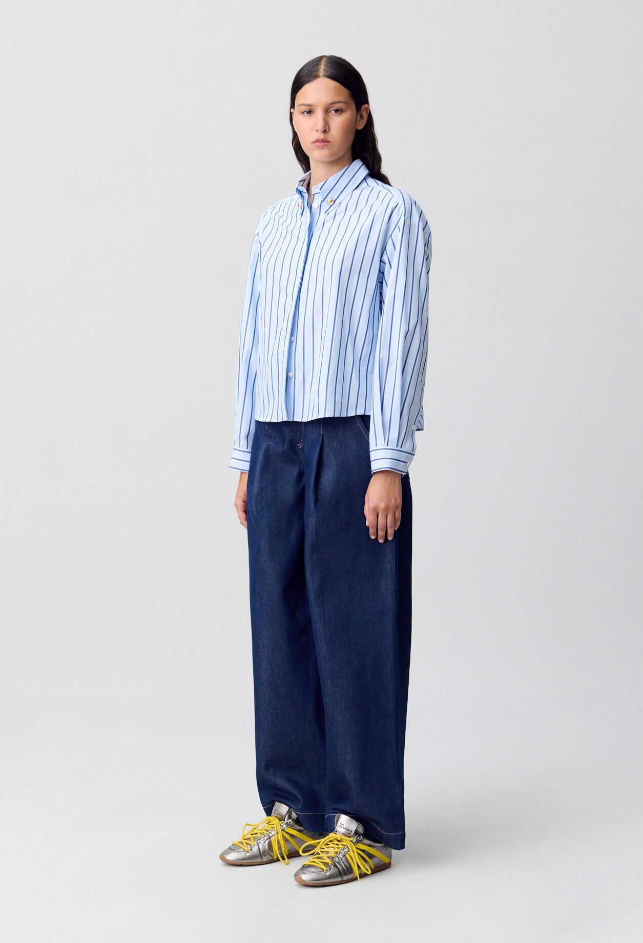 Camisa oversize a rayas