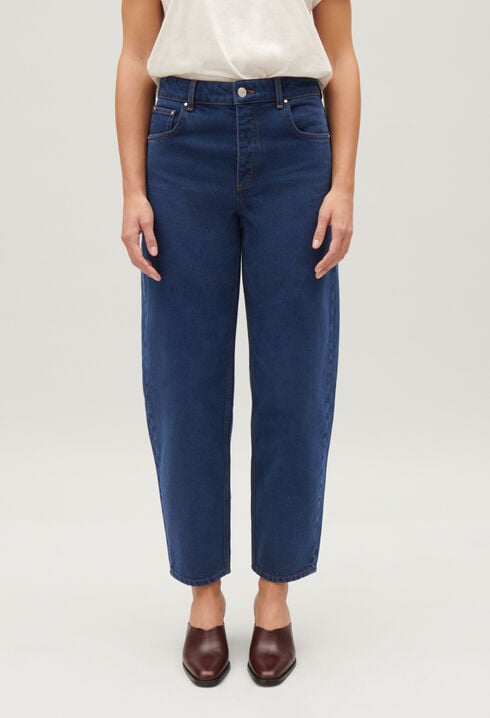 Vaqueros Luc mom azules