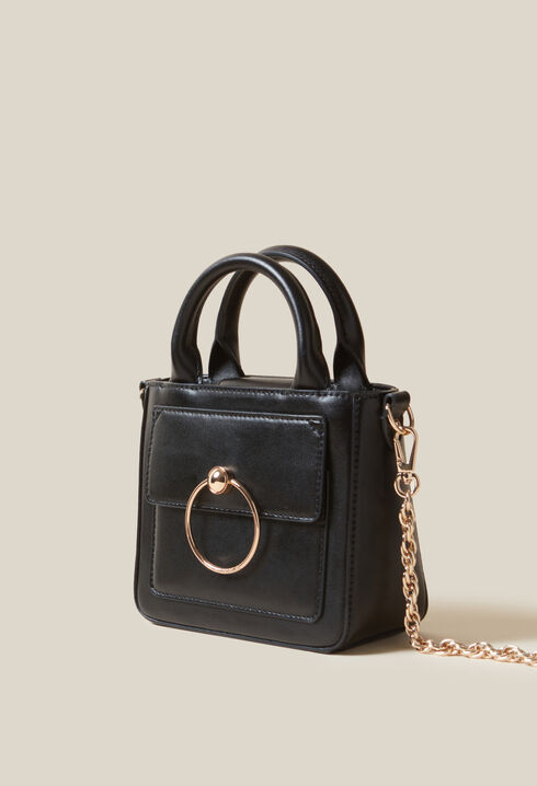 Mini bolso Anouck piel lisa cadena