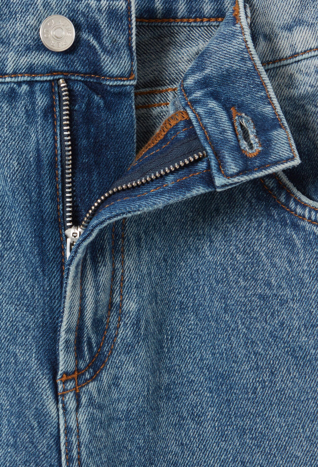 Vaqueros Louis flare denim claro