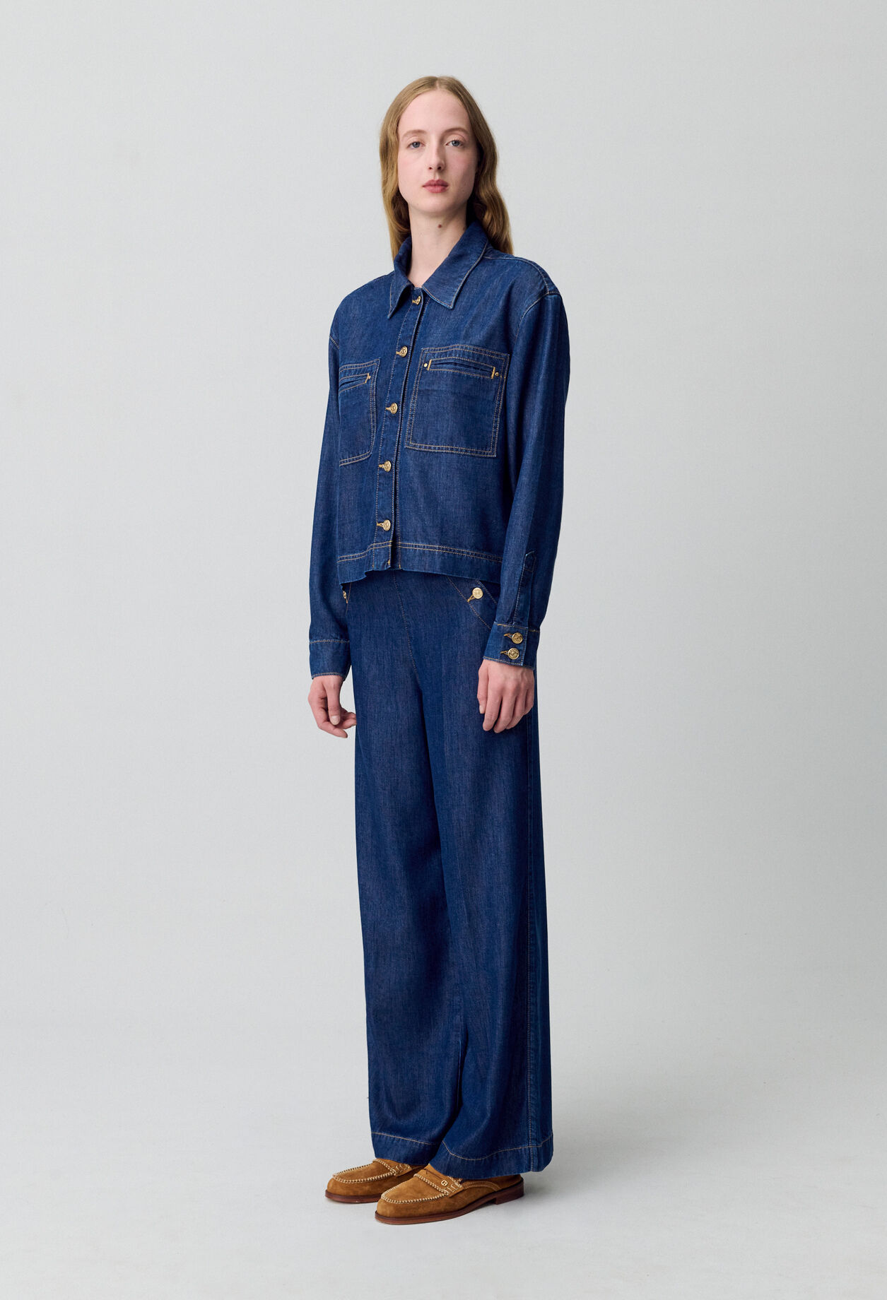 Camisa vaquera oversize